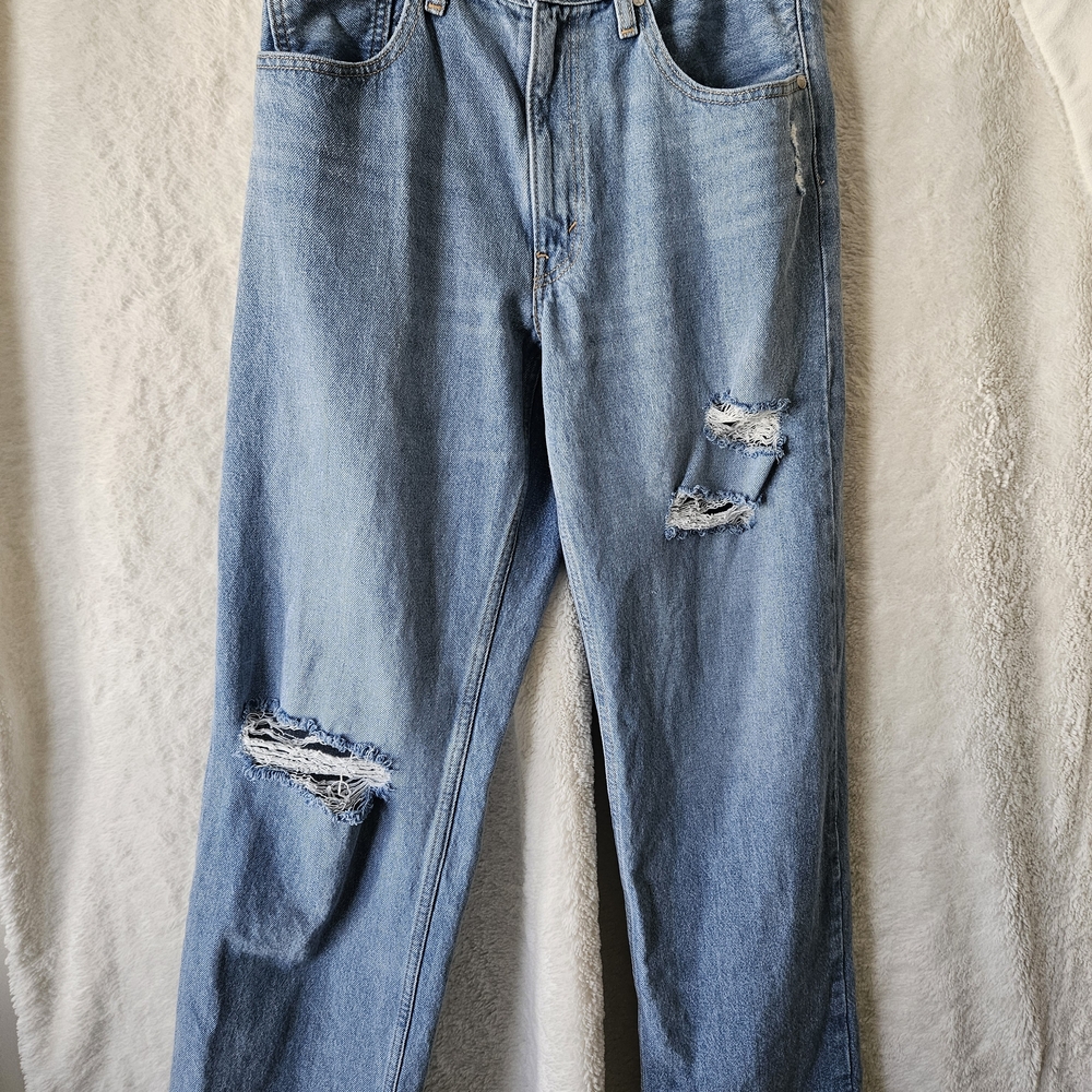 Levis Silver Tab Light Blue Distressed Men’s Jeans